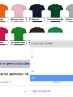 color y tallas color y tallas